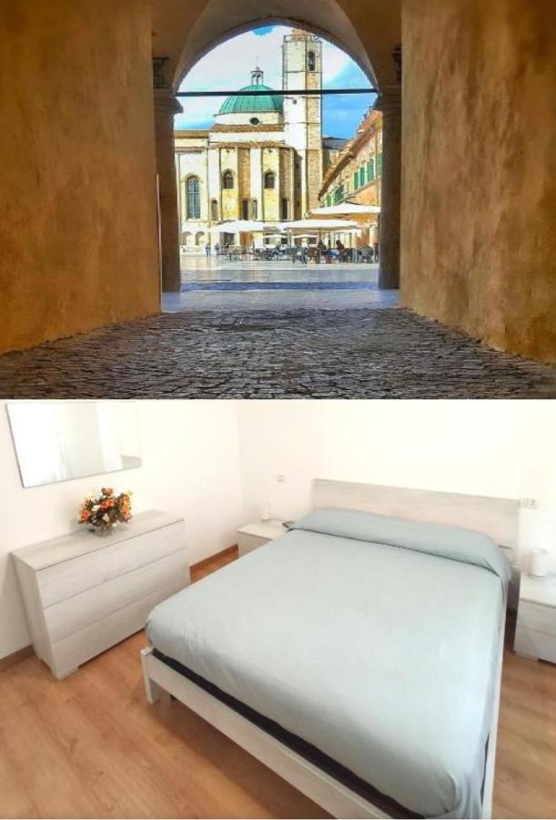 Dietro Piazza Ascoli Piceno Buitenkant foto